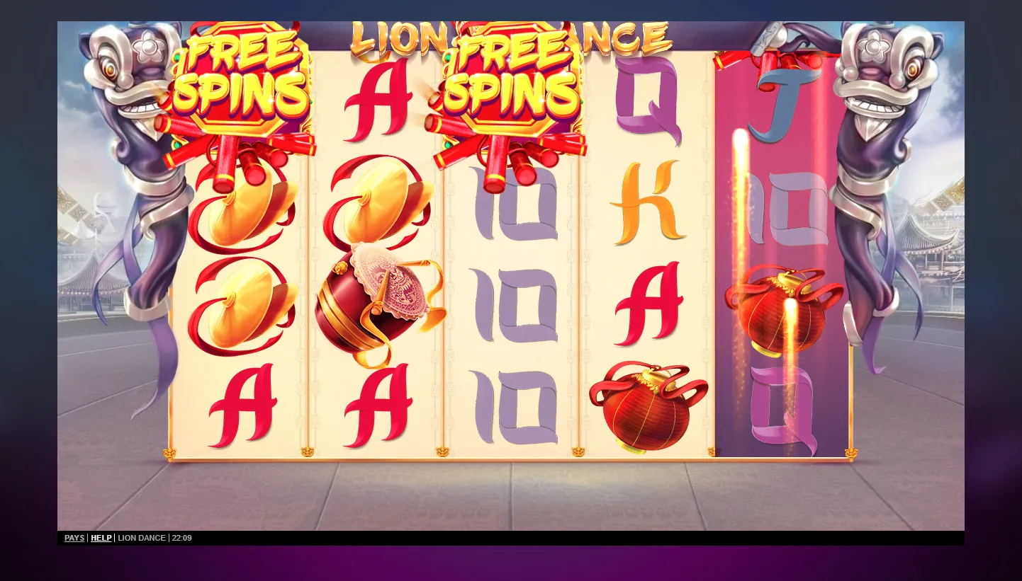 Lion Dance screen 4