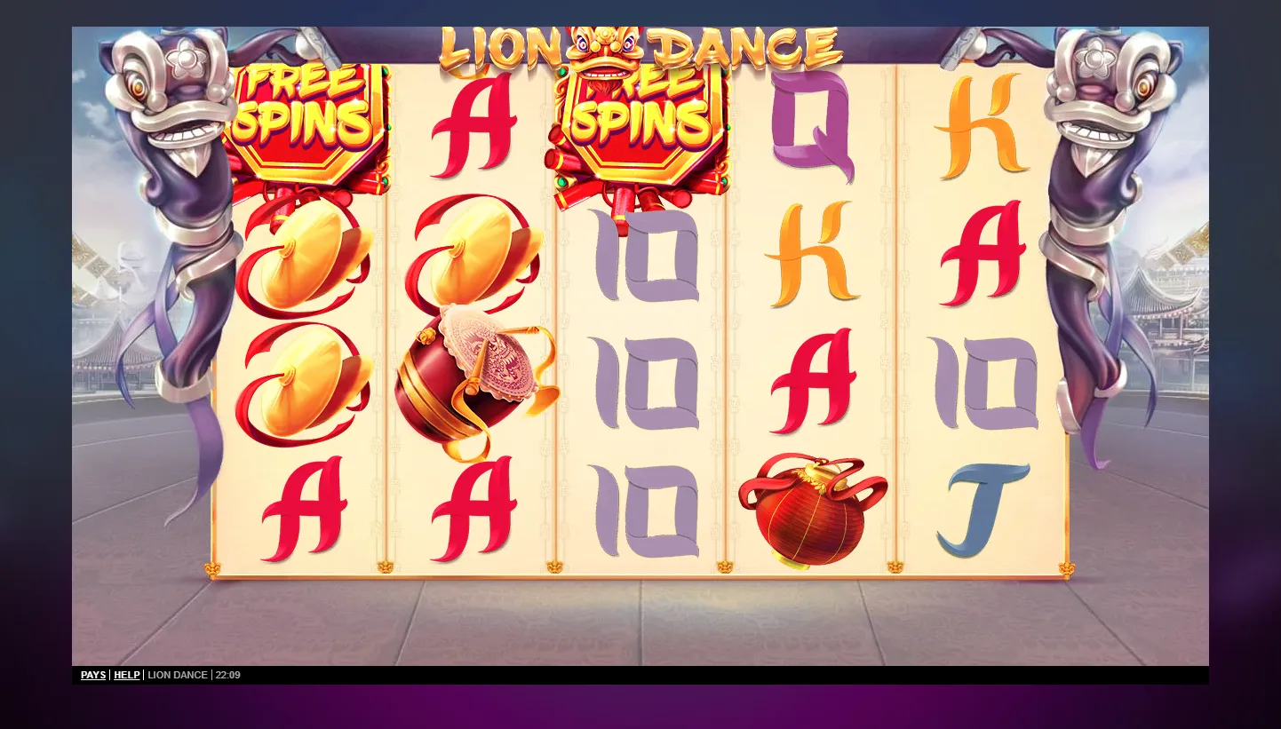 Lion Dance screen 5