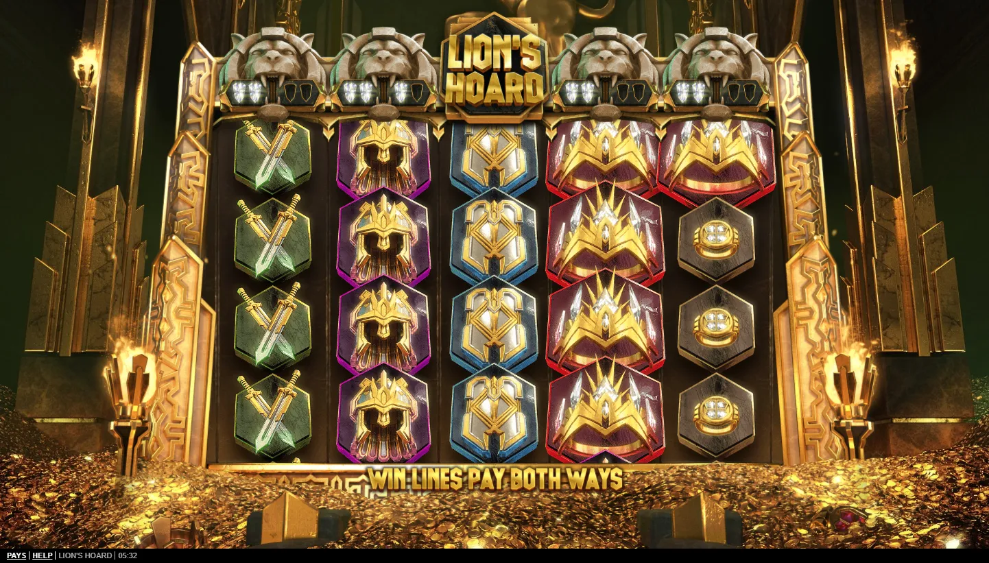 Lion's Hoard screen 2