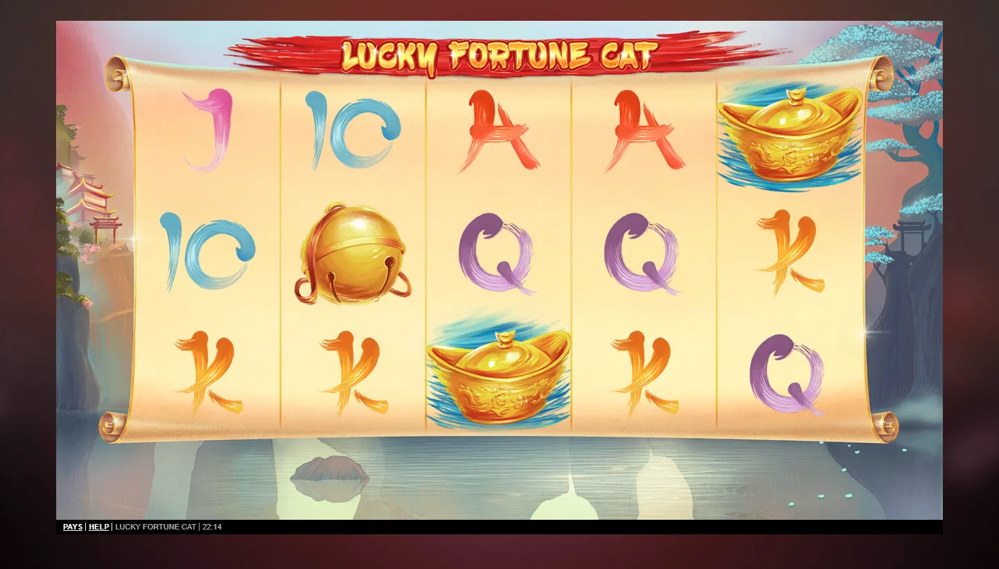 Lucky Fortune Cat screen 2