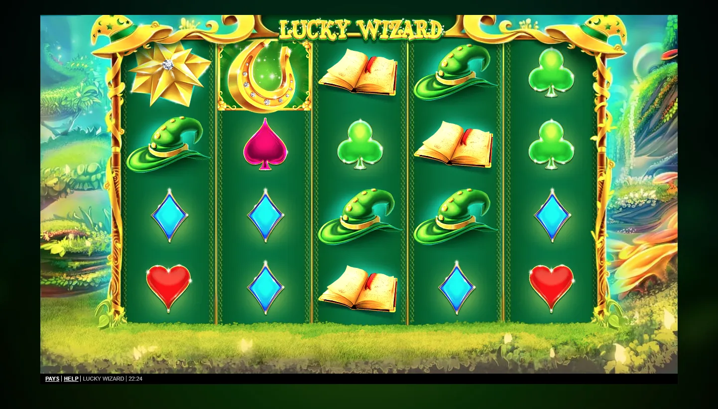 Lucky Wizard screen 3