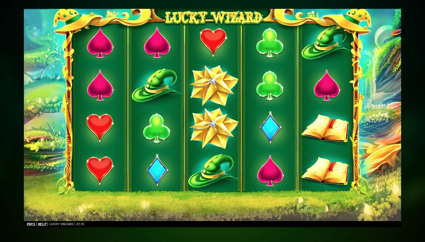 Lucky Wizard screen 5