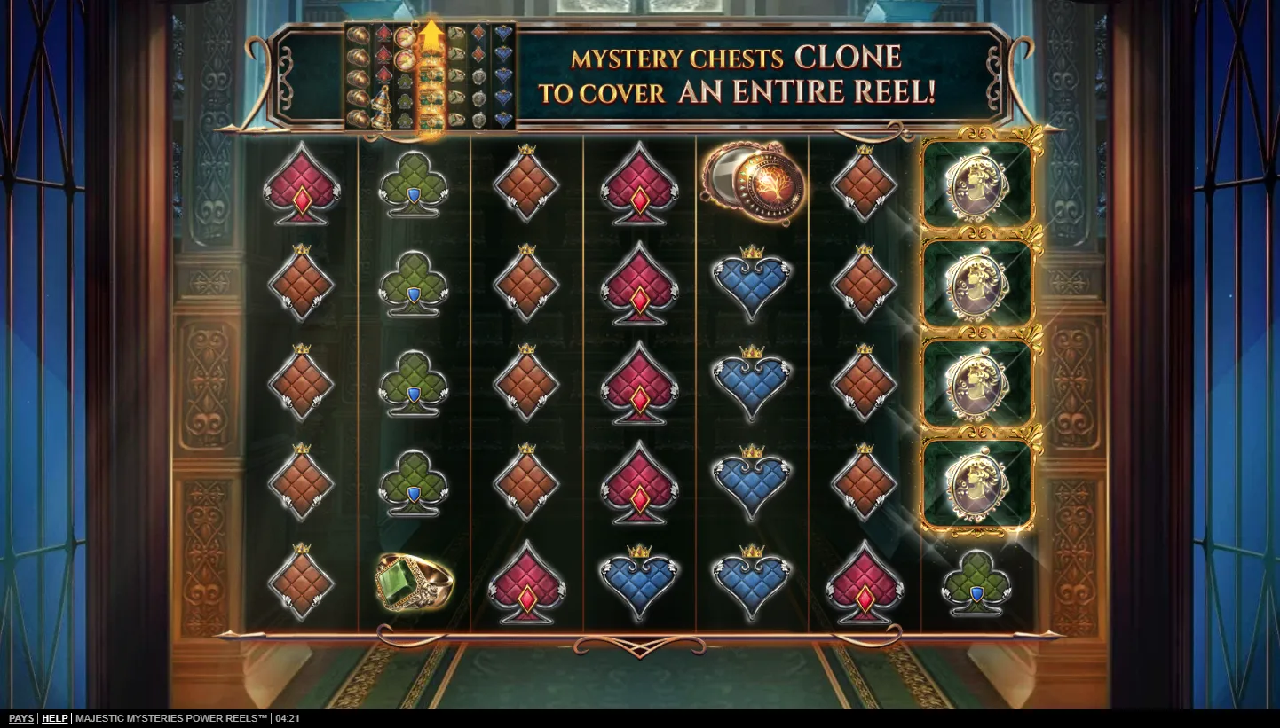 Majestic Mysteries Power Reels screen 2