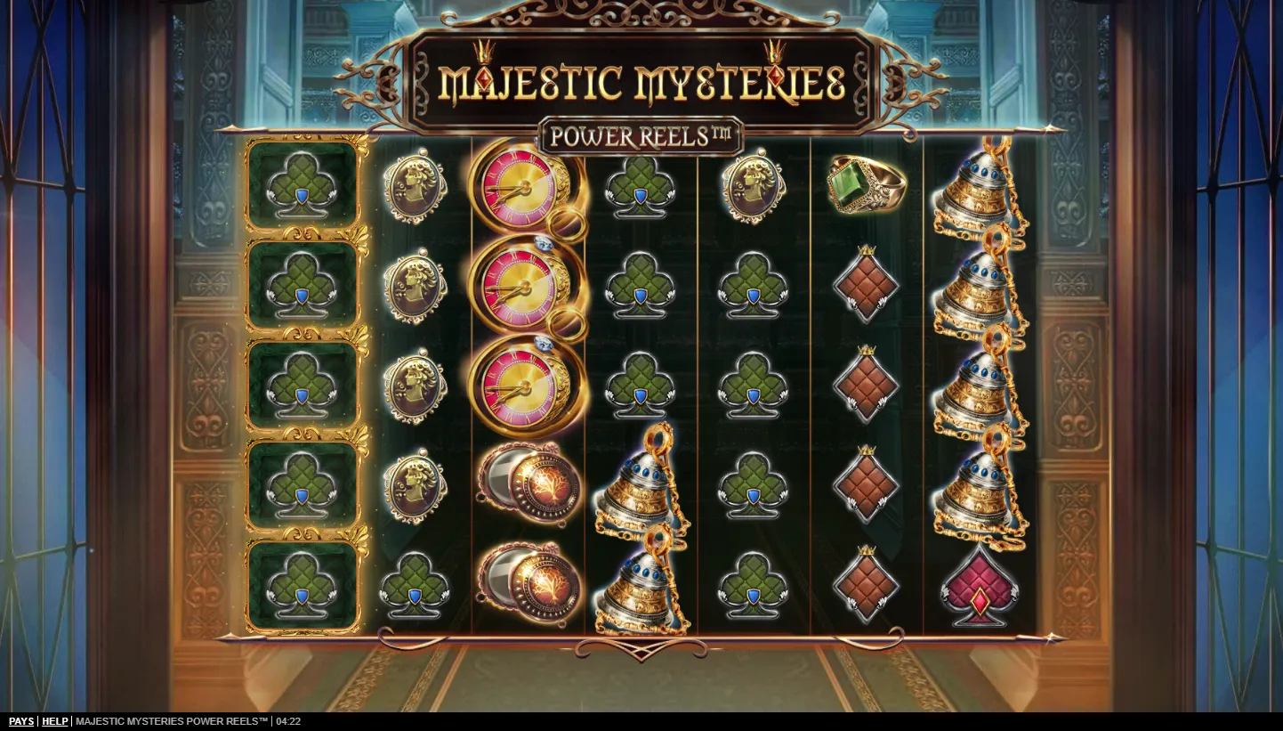 Majestic Mysteries Power Reels screen 4