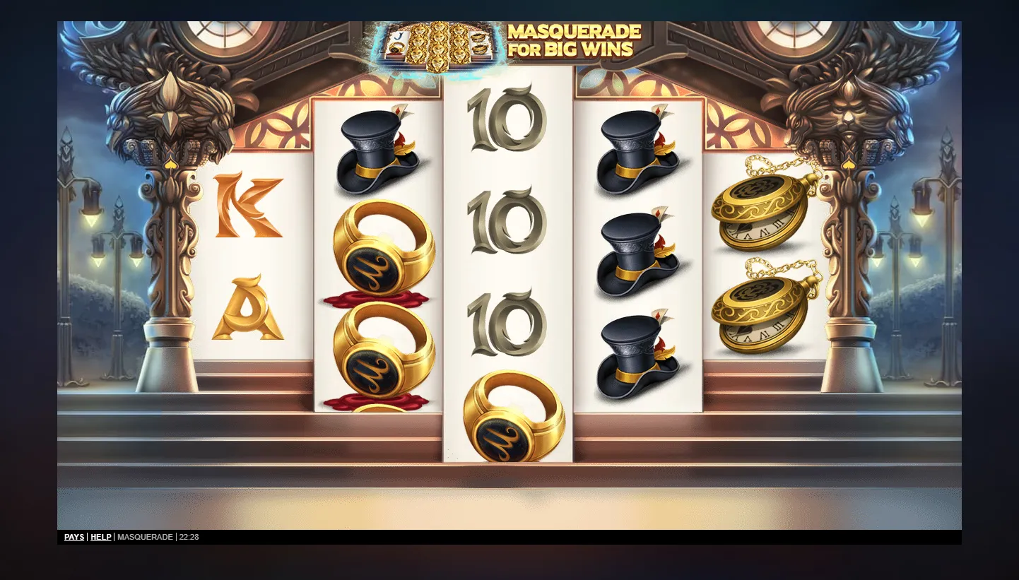 Masquerade screen 3