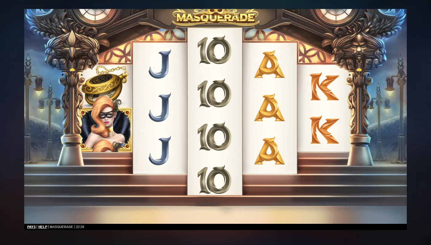 Masquerade screen 4