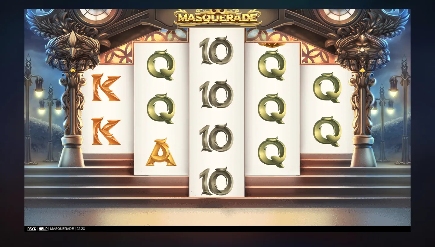 Masquerade screen 5