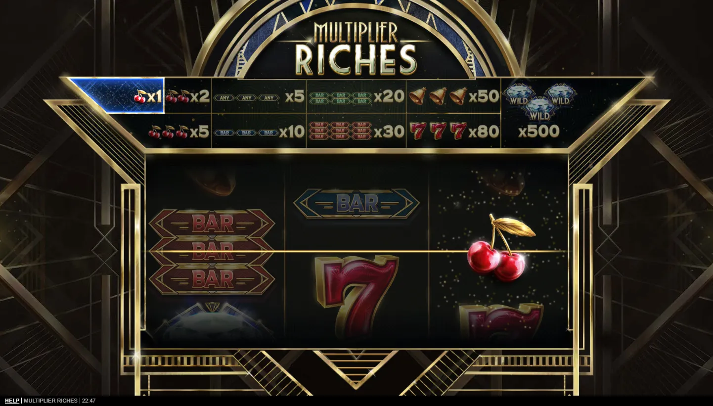 Multiplier Riches Demo Play 