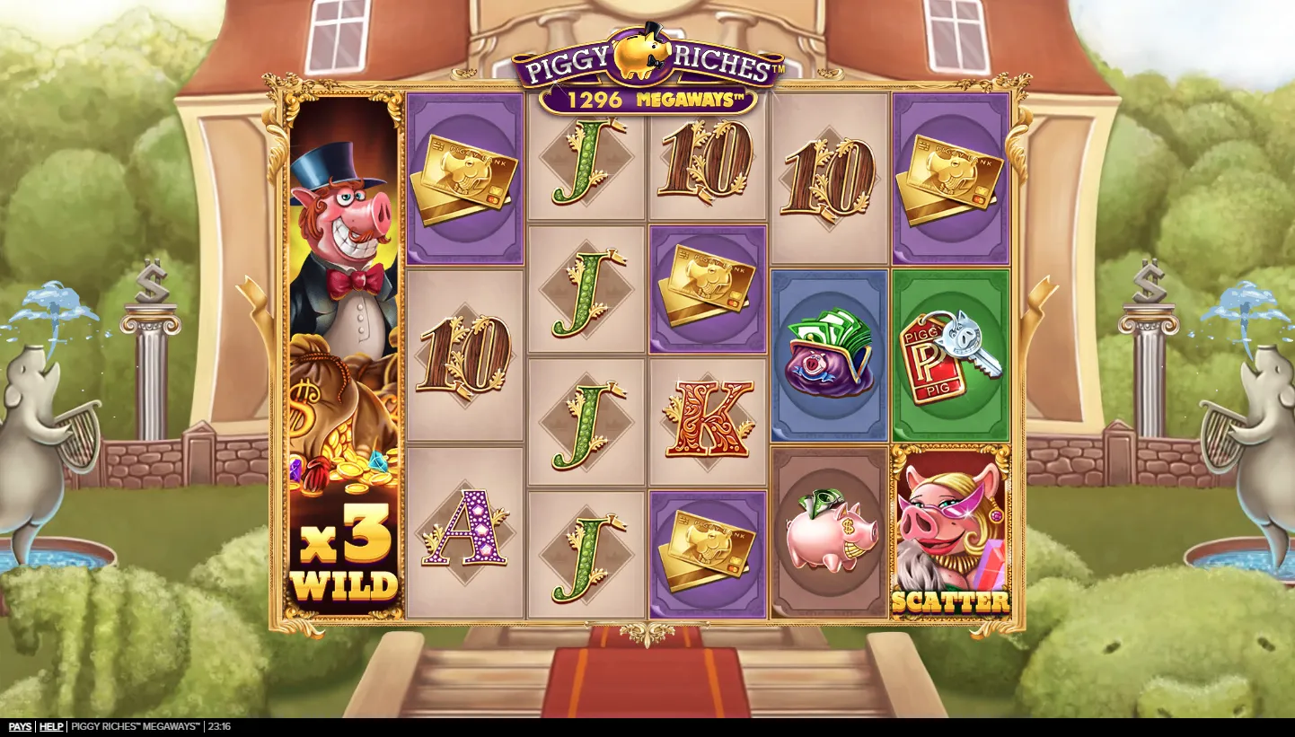 Piggy Riches Megaways screen 2