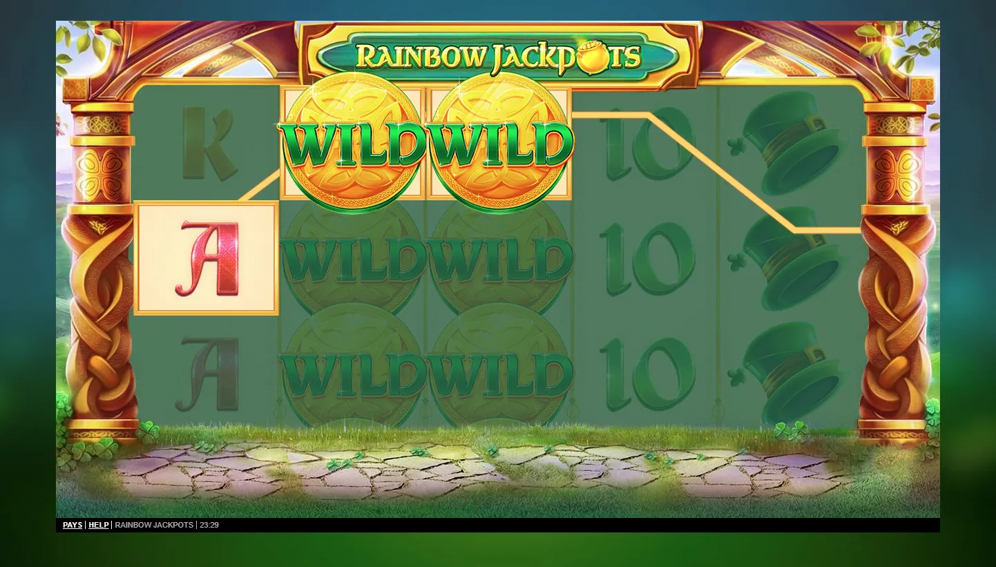 Rainbow Jackpots screen 4