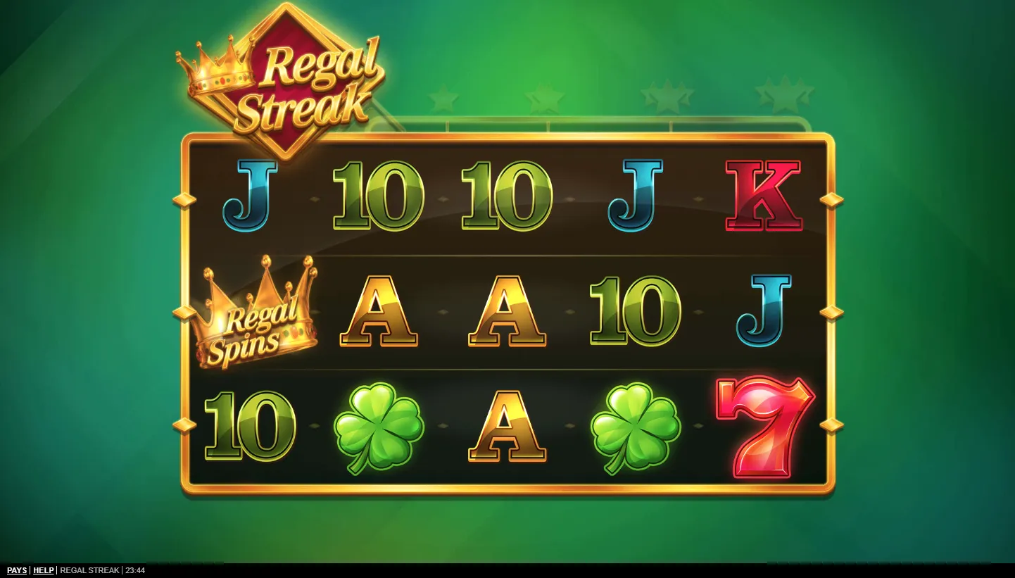 Regal Streak screen 4