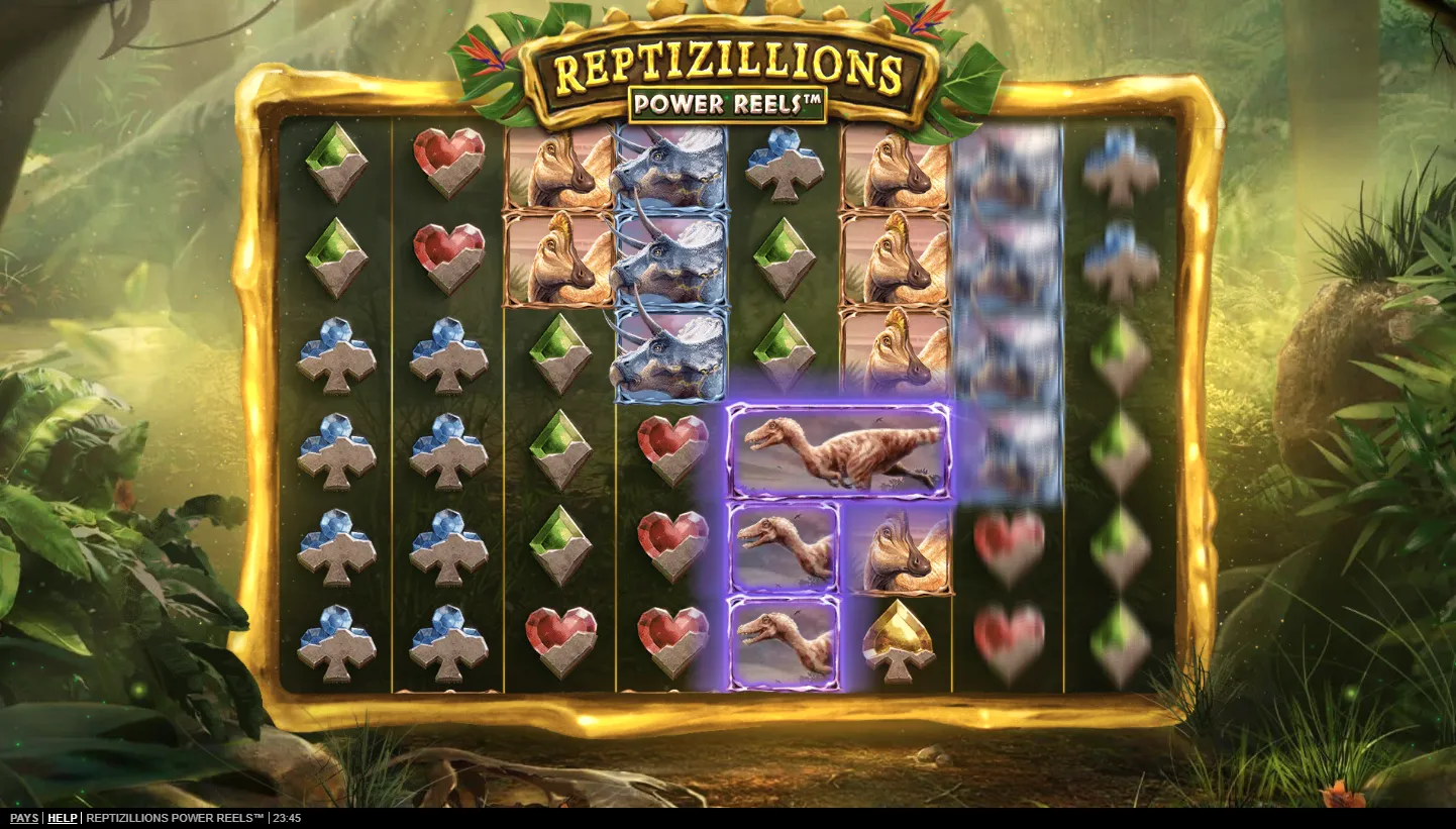 Reptizillions Power Reels screen 3