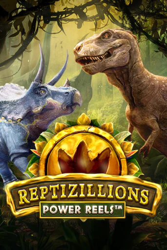 Reptizillions Power Reels Slot Game Logo by Red Tiger