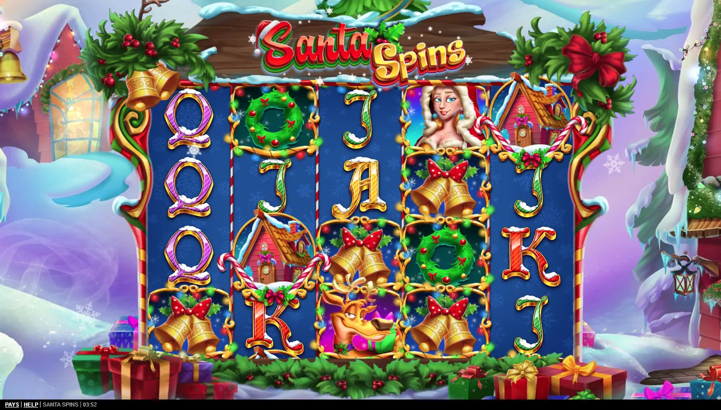 Santa Spins screen 2