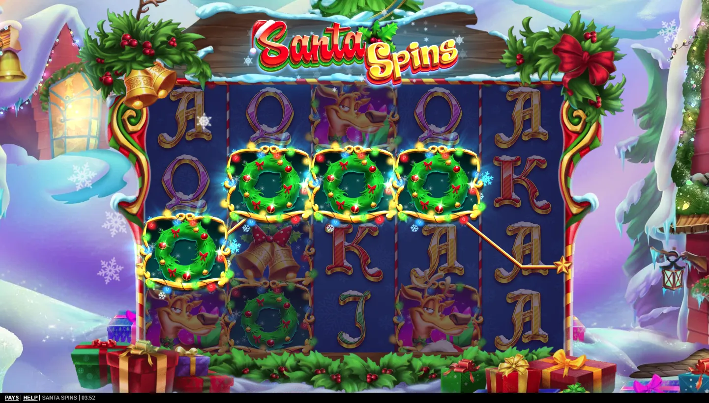 Santa Spins screen 3