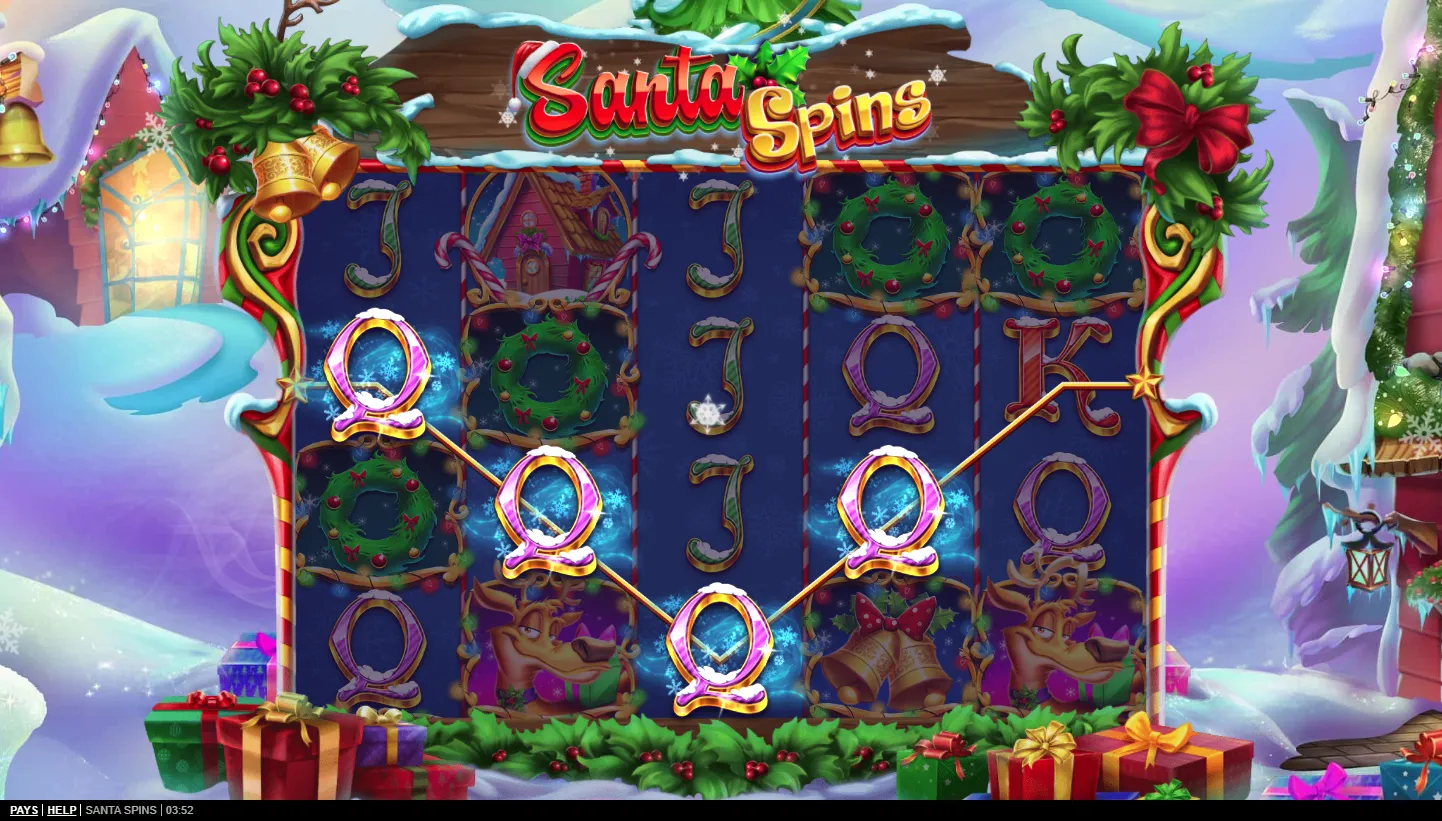 Santa Spins screen 4