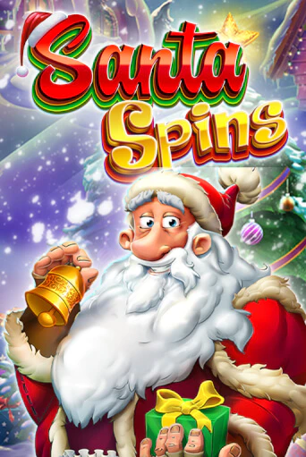 Santa Spins by Red Tiger Slot Game Logo 