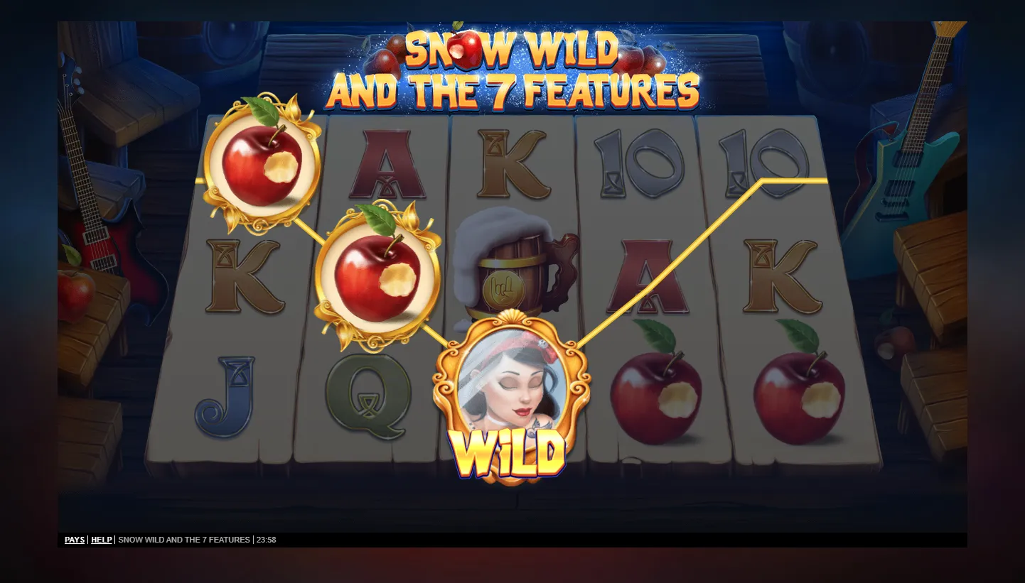 Snow wild and the 7 features Demo Play 