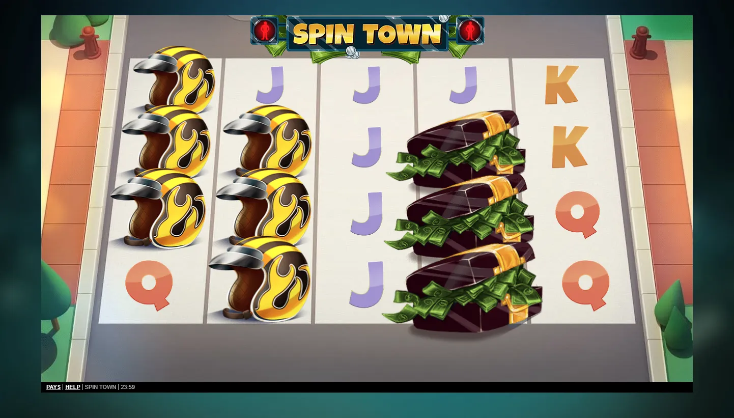 Spin Town Demo Play 