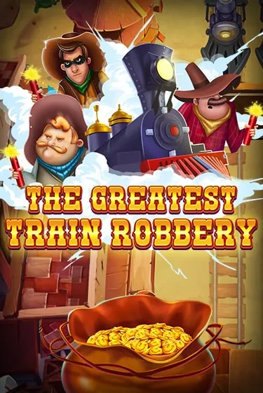 The Greatest Train Robbery by Red Tiger Slot Game Logo 