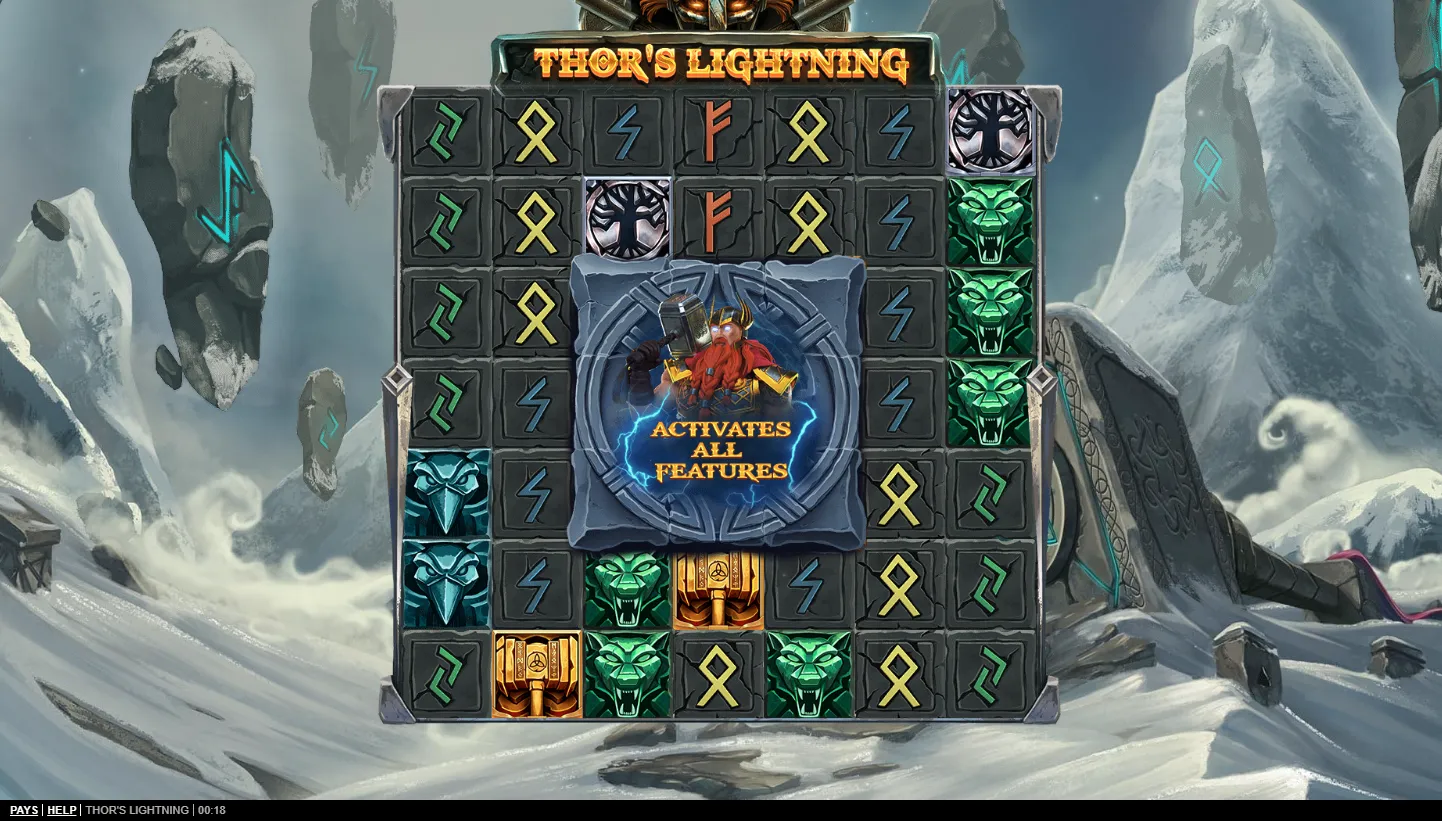 Thor's Lightning screen 2