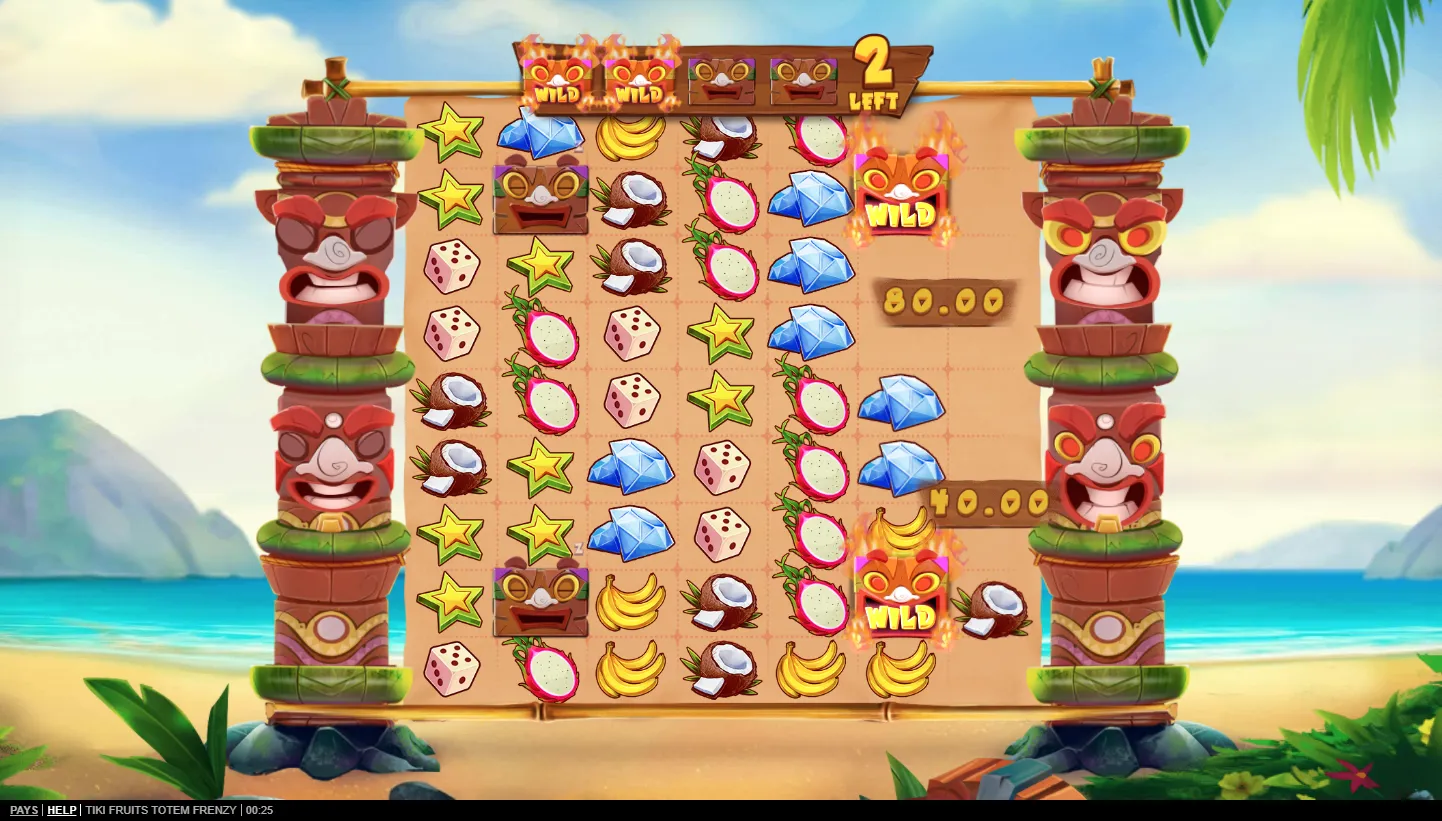 Tiki Fruits Totem Frenzy Demo Play 