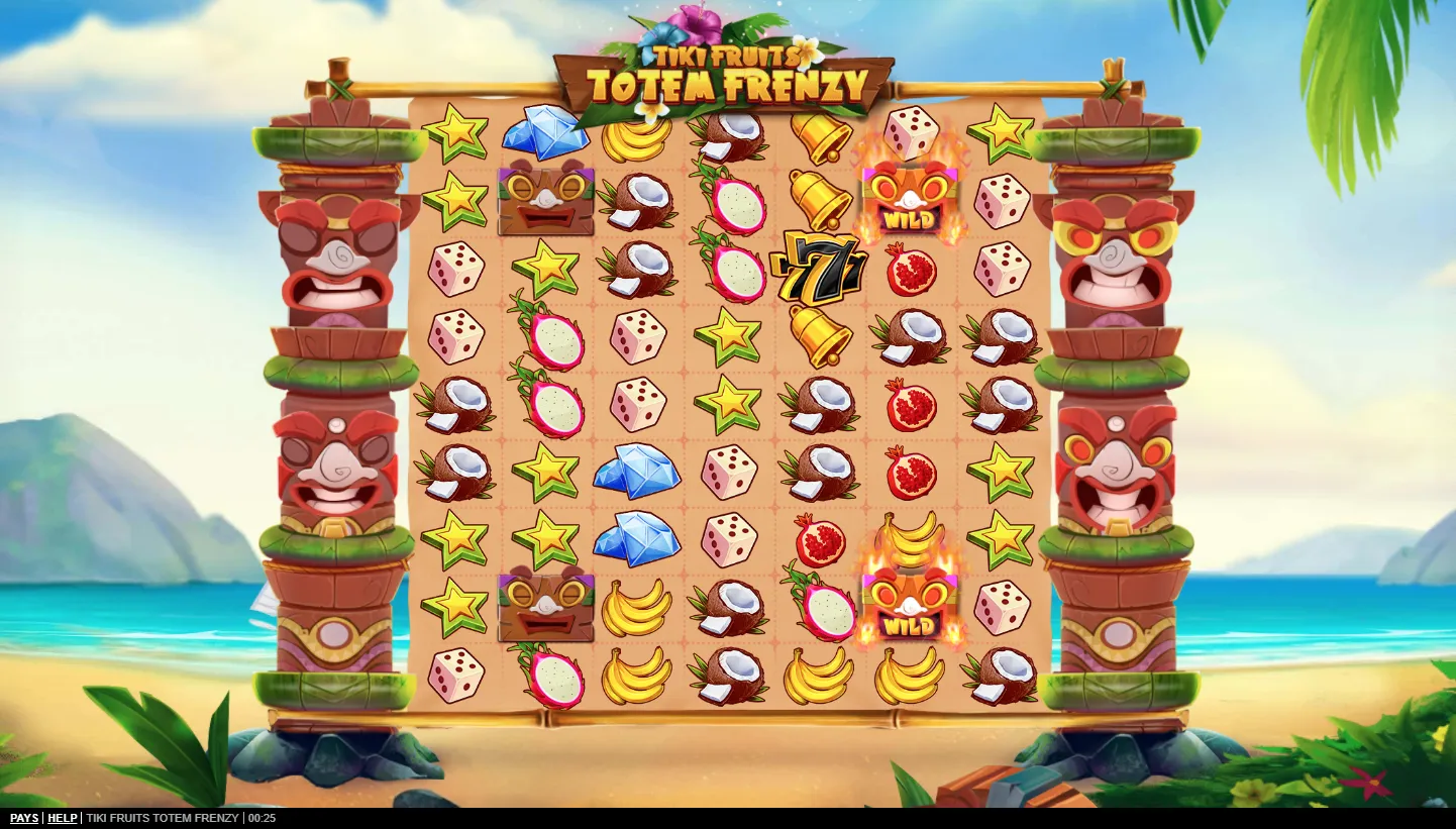 Tiki Fruits Totem Frenzy screen 2