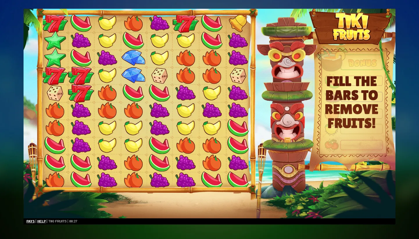 Tiki Fruits screen 2