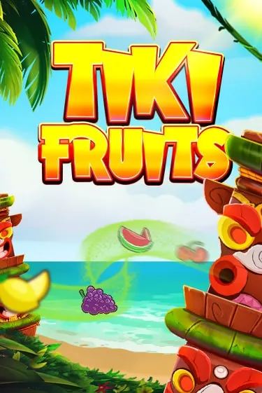 Tiki Fruits by Red Tiger Slot Game Logo 