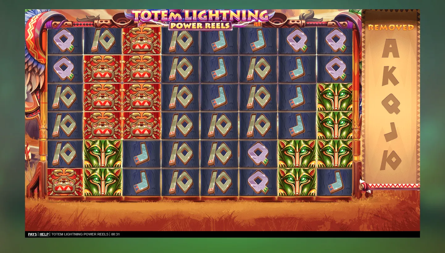 Totem Lightning Power Reels screen 4