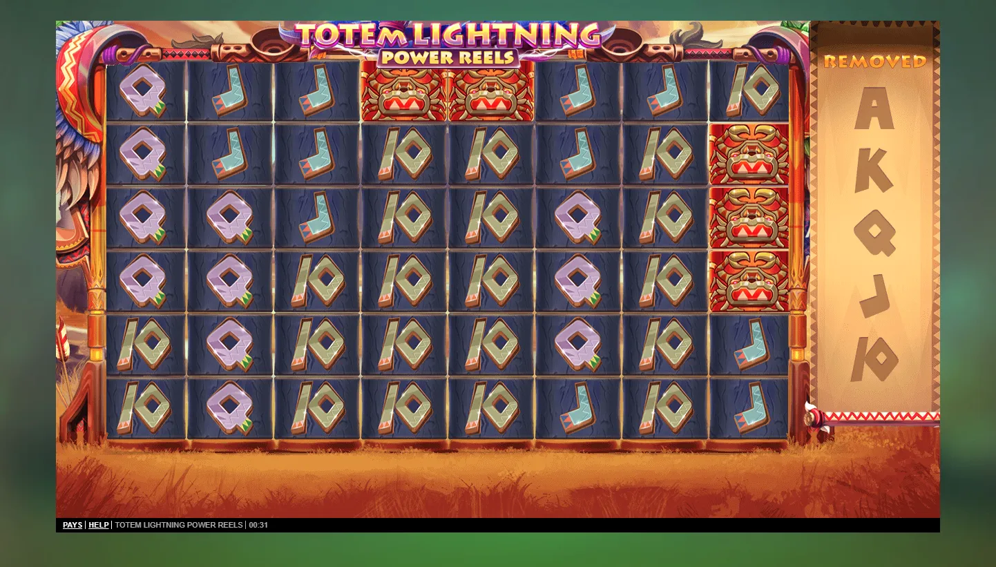 Totem Lightning Power Reels screen 5