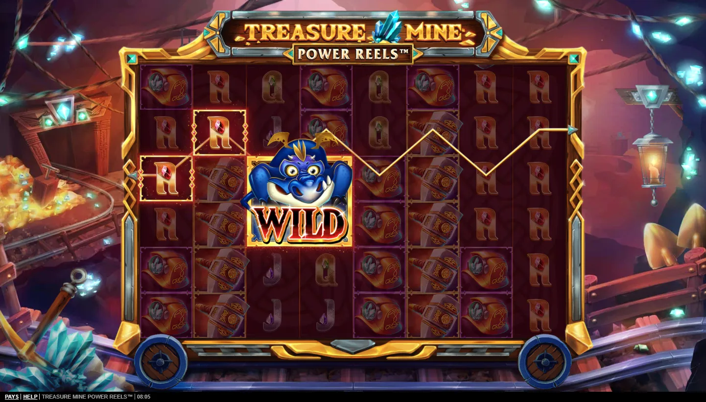 Treasure Mine Power Reels screen 3