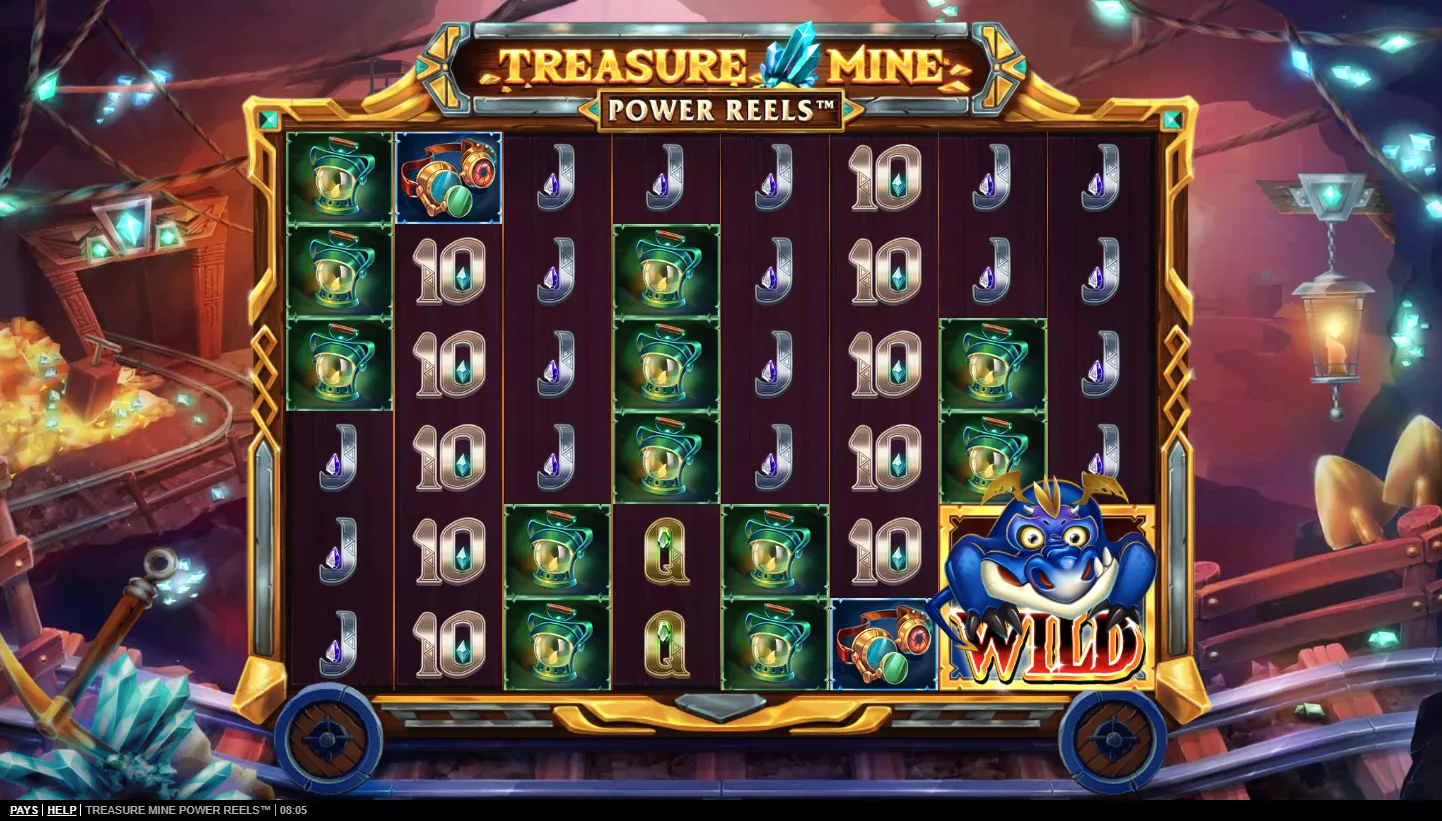 Treasure Mine Power Reels screen 5