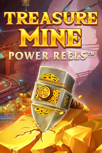 Treasure Mine Power Reels Slot Game Logo by Red Tiger