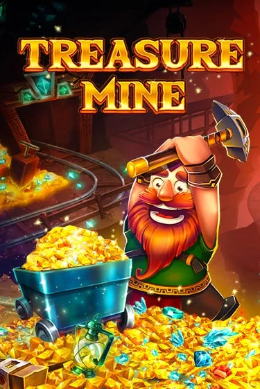 Treasure Mine by Red Tiger Slot Game Logo 