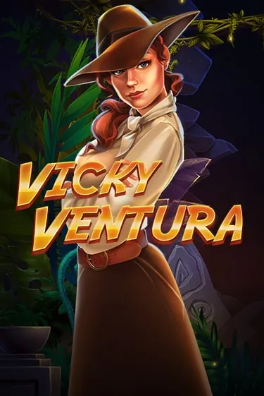 Vicky Ventura by Red Tiger Slot Game Logo 