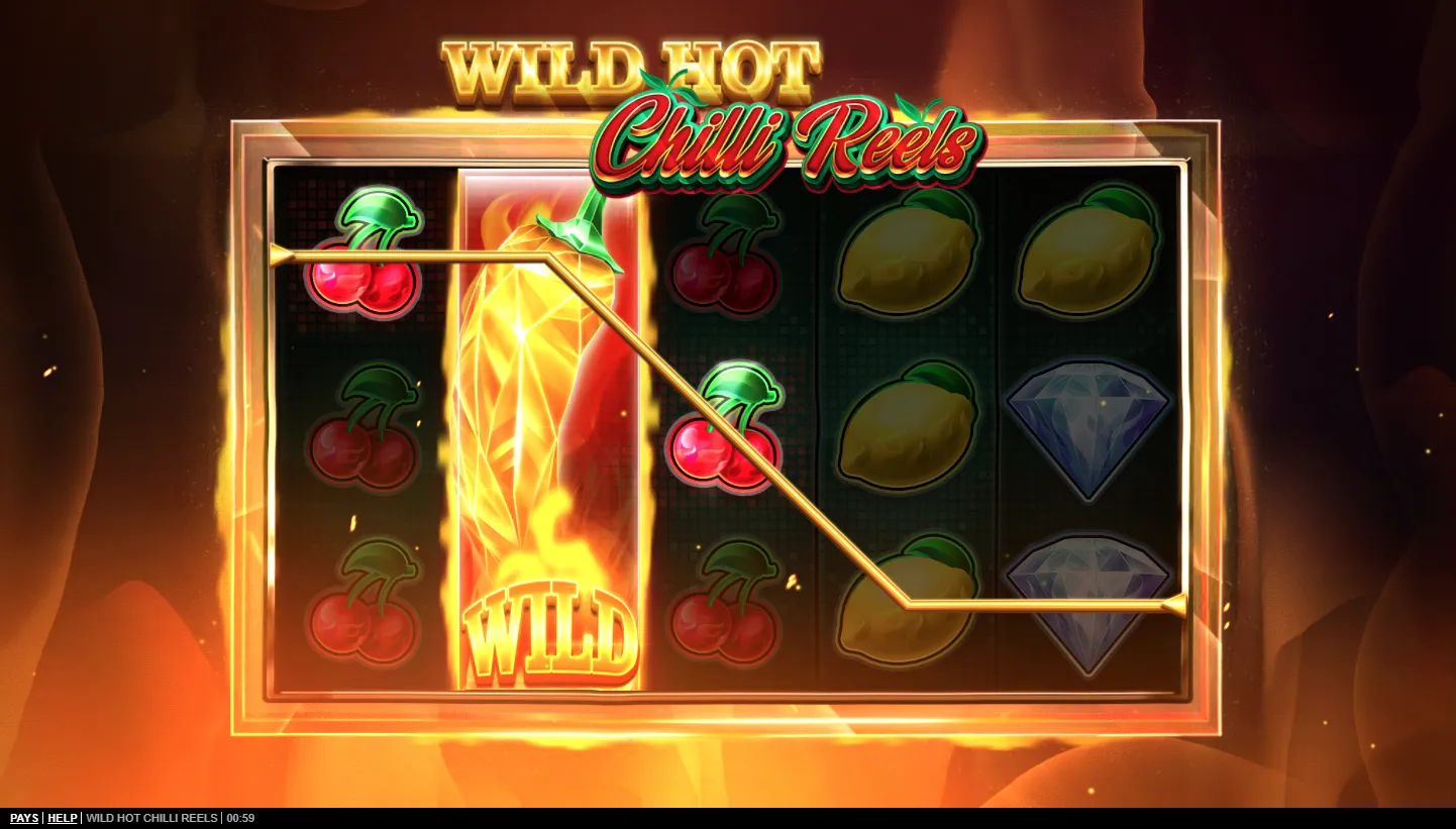 Wild Hot Chilli Reels screen 4