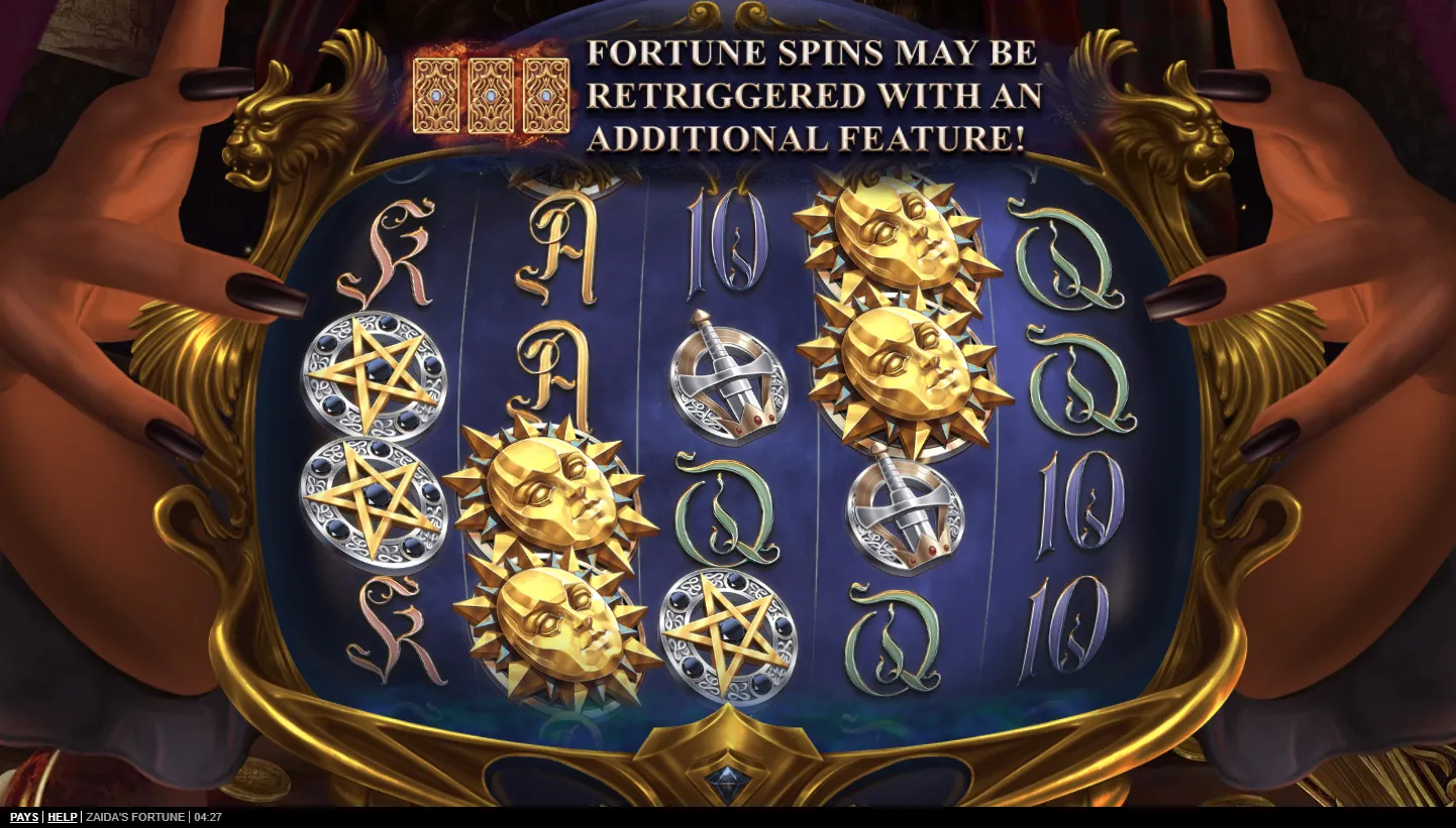 Zaida's Fortune screen 2