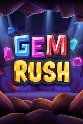 Gem Rush Slot Game Logo by Slotmill