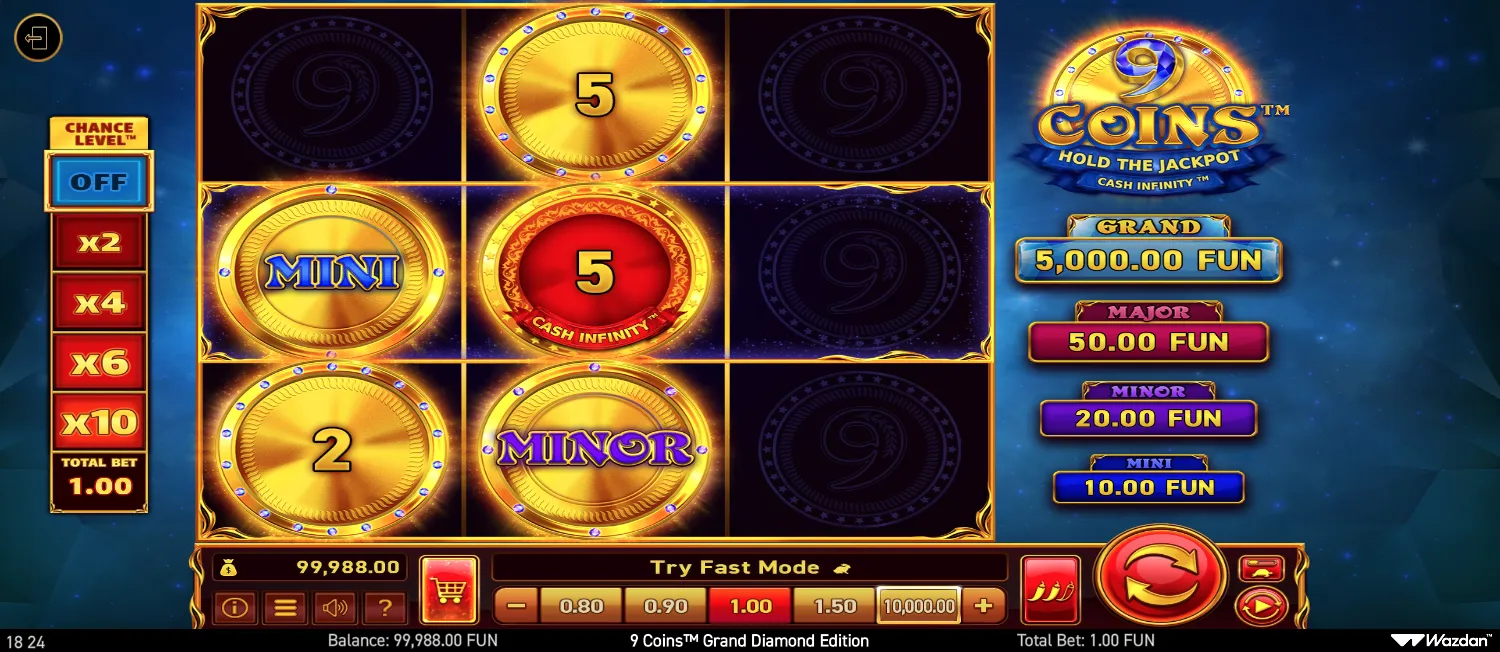 9 Coins Grand Diamond Edition screen 5