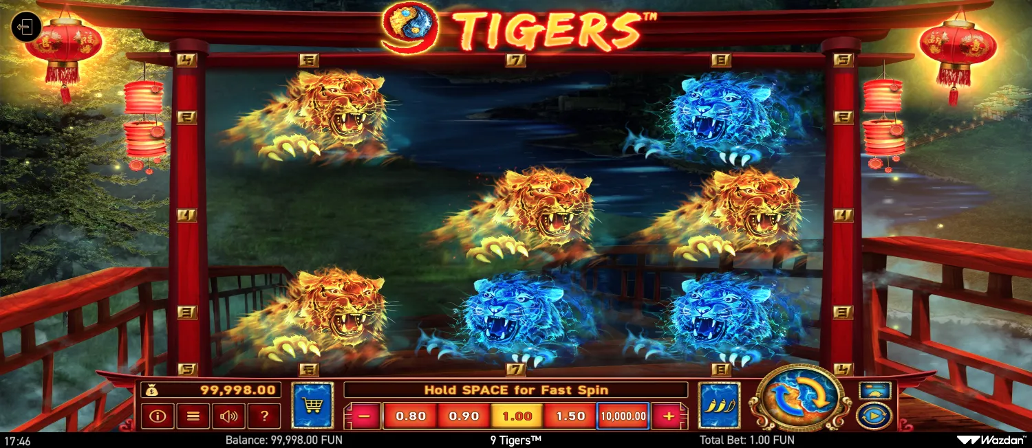 9 Tigers Demo Play 