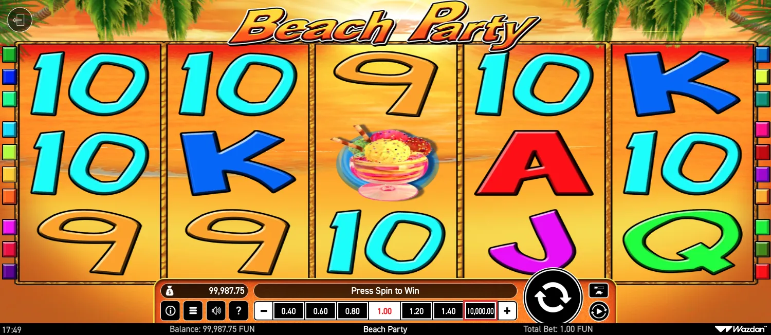 Beach Party screen 5