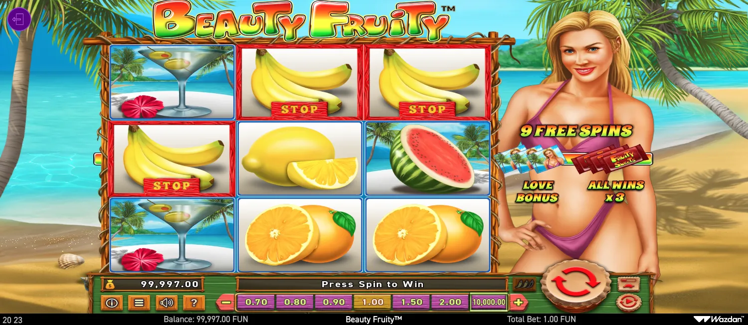 Beauty Fruity Demo Play 