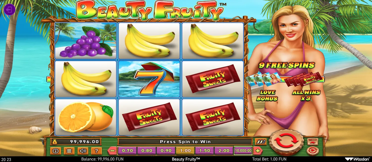 Beauty Fruity screen 2