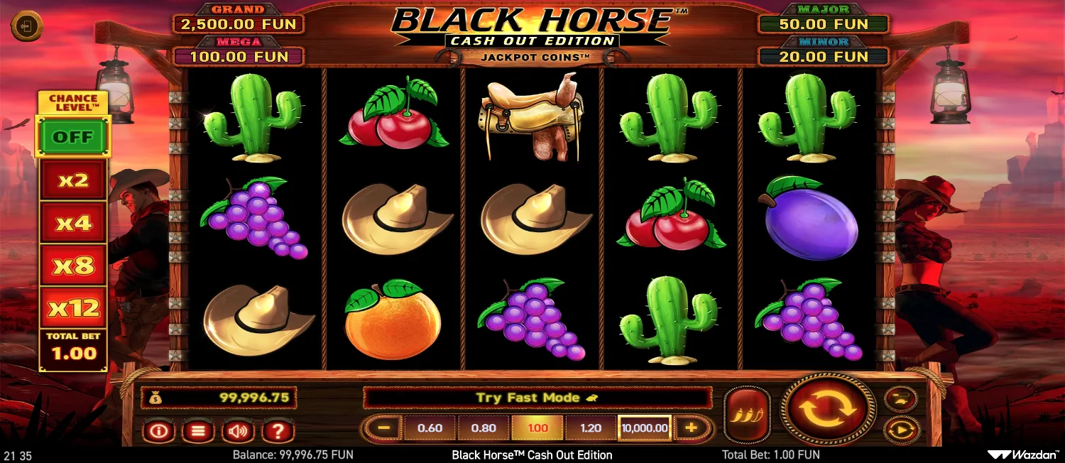 Black Horse Cash Out Edition screen 2