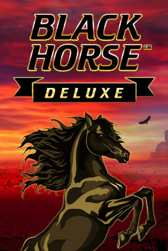 Black Horse Deluxe by Wazdan Slot Game Logo 