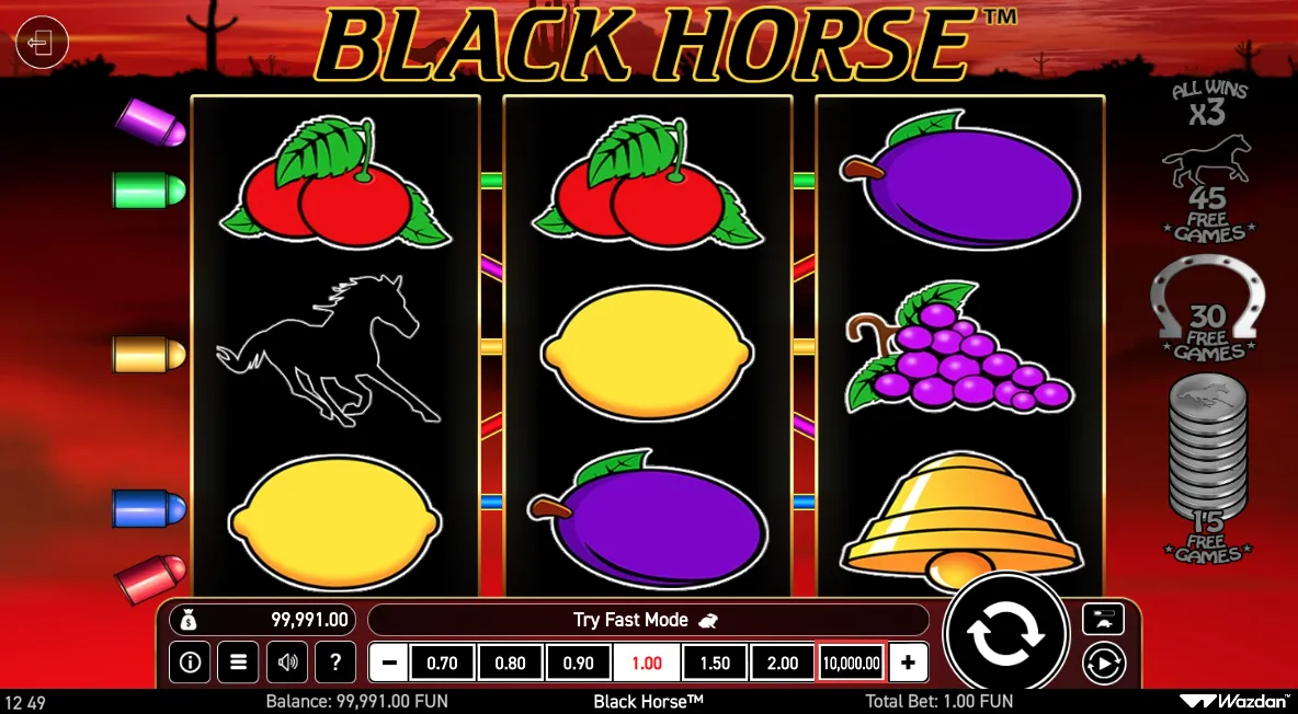 Black Horse Demo Play 