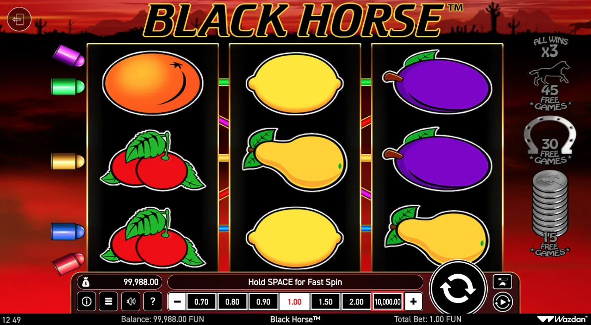 Black Horse screen 4