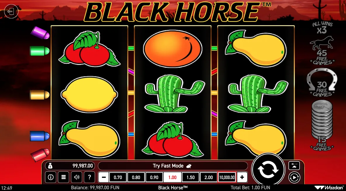 Black Horse screen 5