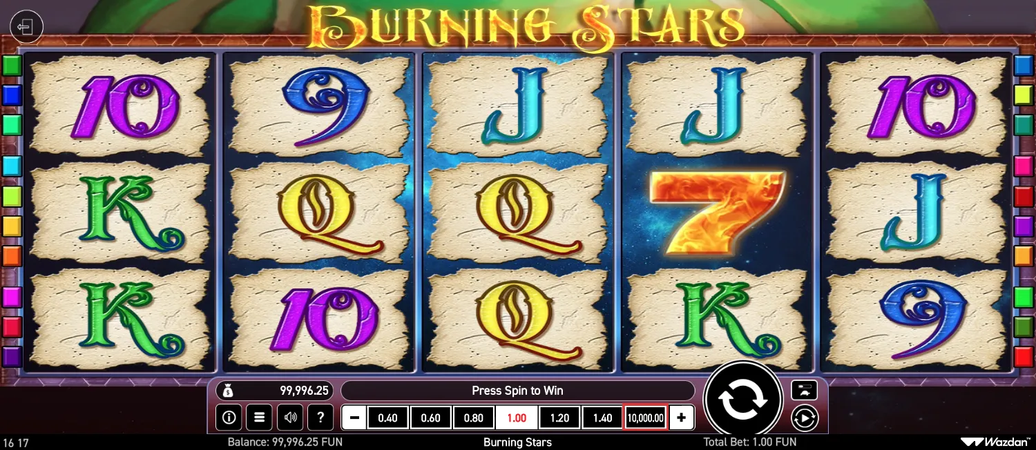 Burning Stars screen 5